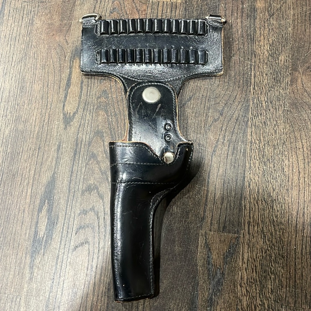 Vintage Jay-Pee 70’s full grain leather left handed holster.